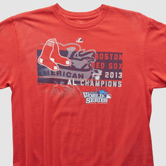 Boston Red Sox Majestic 2013 T-shirt - Red - Vintage - Fanatics Online