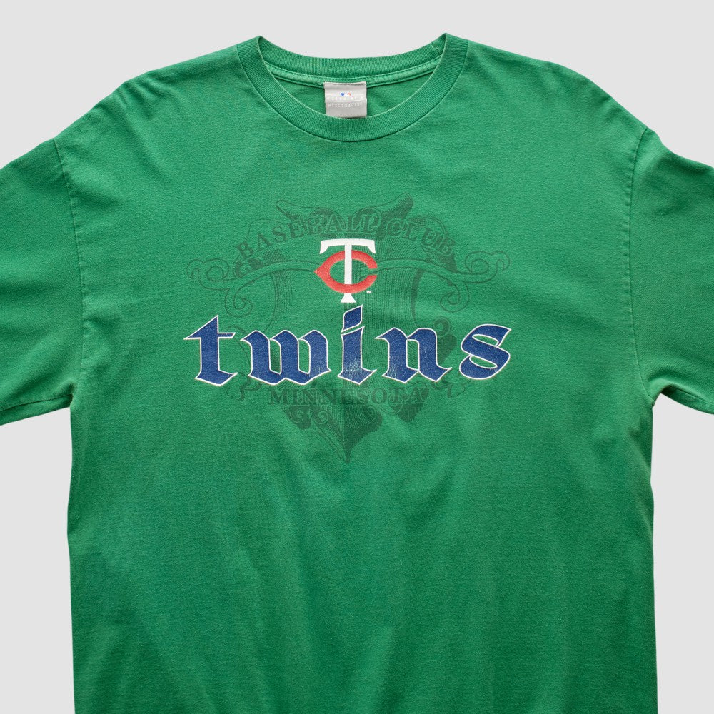 Minnesota Twins Genuine Merchandise 2000s Long Sleeve T-shirt - Green - Vintage - Fanatics on Sale