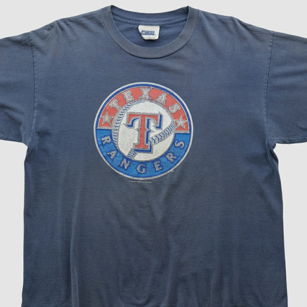 Texas Rangers CSA 2000s T-shirt - Navy - Vintage - Fanatics Online