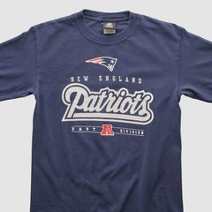 Fanatics New England Patriots NFL 2010s Long Sleeve T-shirt Navy Vintage