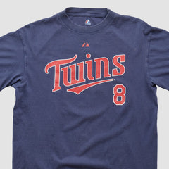 Minnesota Twins Majestic 2000s T-shirt - Navy - Vintage - Fanatics Online
