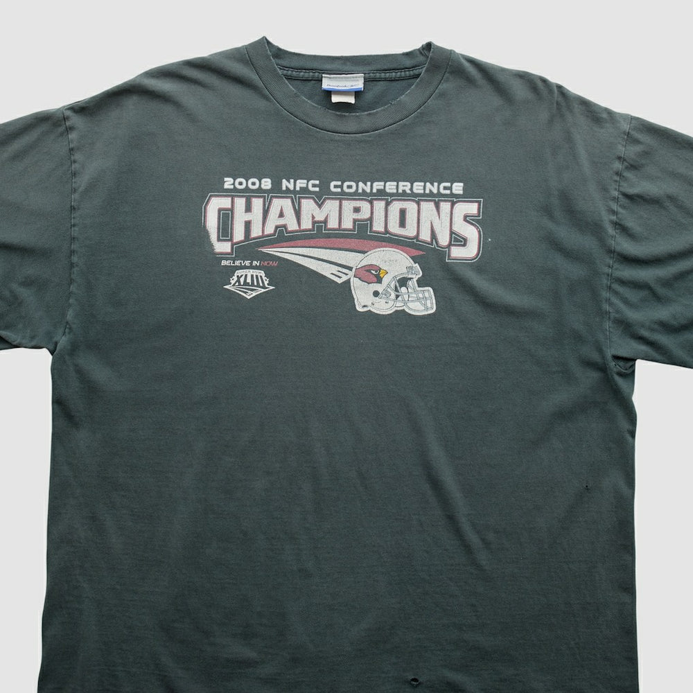 Fanatics Arizona Cardinals Reebok 2008 T-shirt Green Vintage