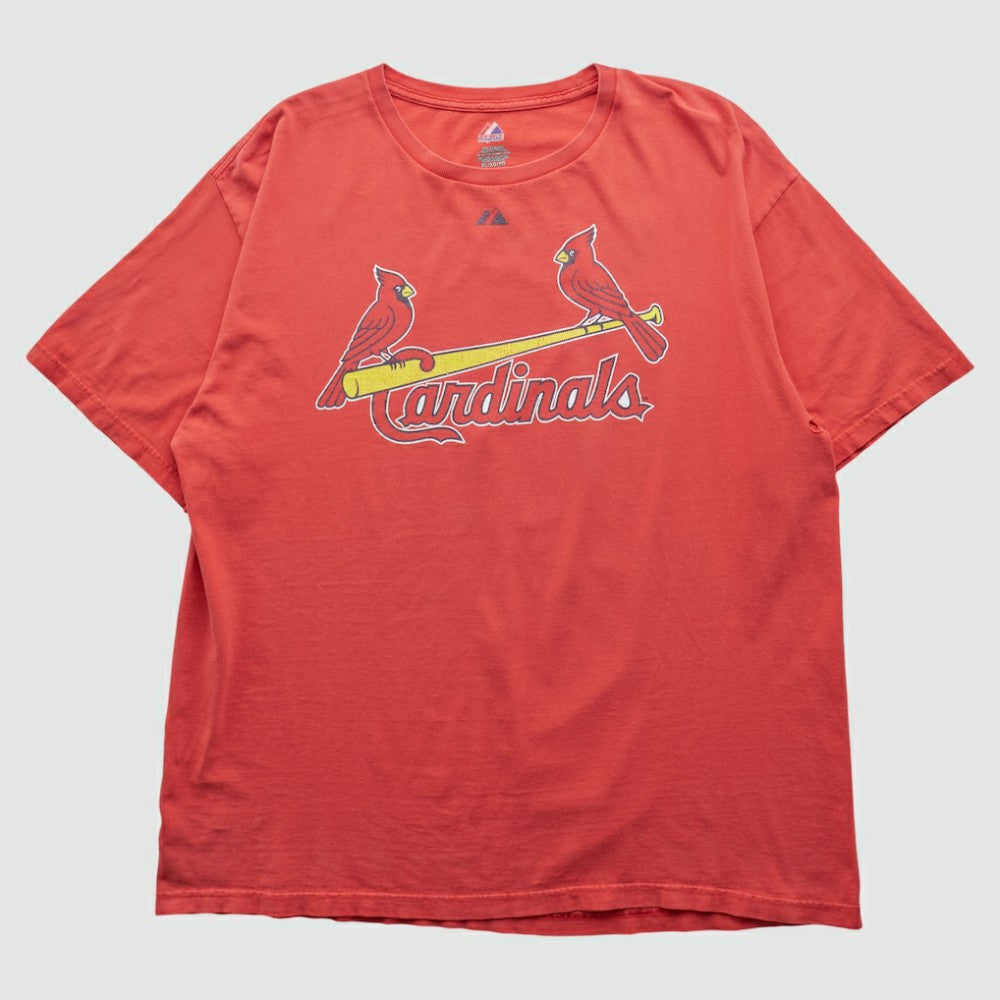 St. Louis Cardinals Majestic 2010s T-shirt - Red - XVintage - Fanatics Lifestyle