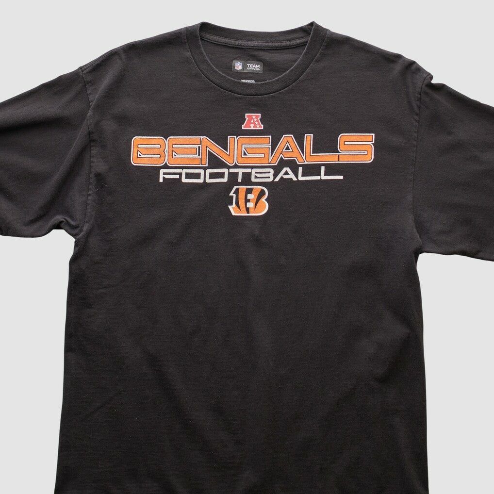 Fanatics Cincinnati Bengals NFL 2000s Long Sleeve T-shirt Black Vintage