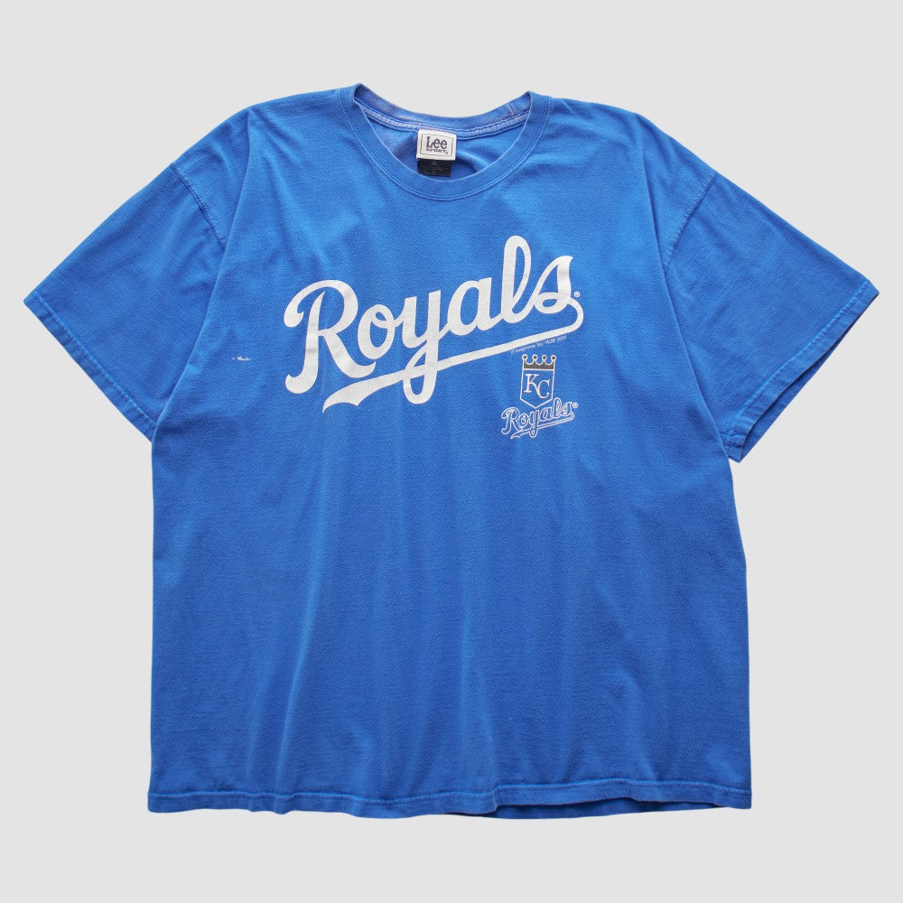 Kansas City Royals Lee Apparel 2000s T-shirt - Blue - Vintage - Fanatics Sale