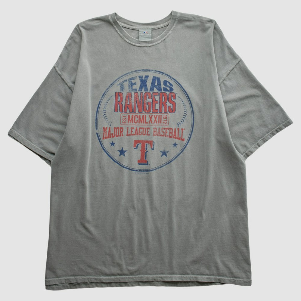 Texas Rangers MLB 2000s T-shirt - Gray - 2XVintage - Fanatics Sale