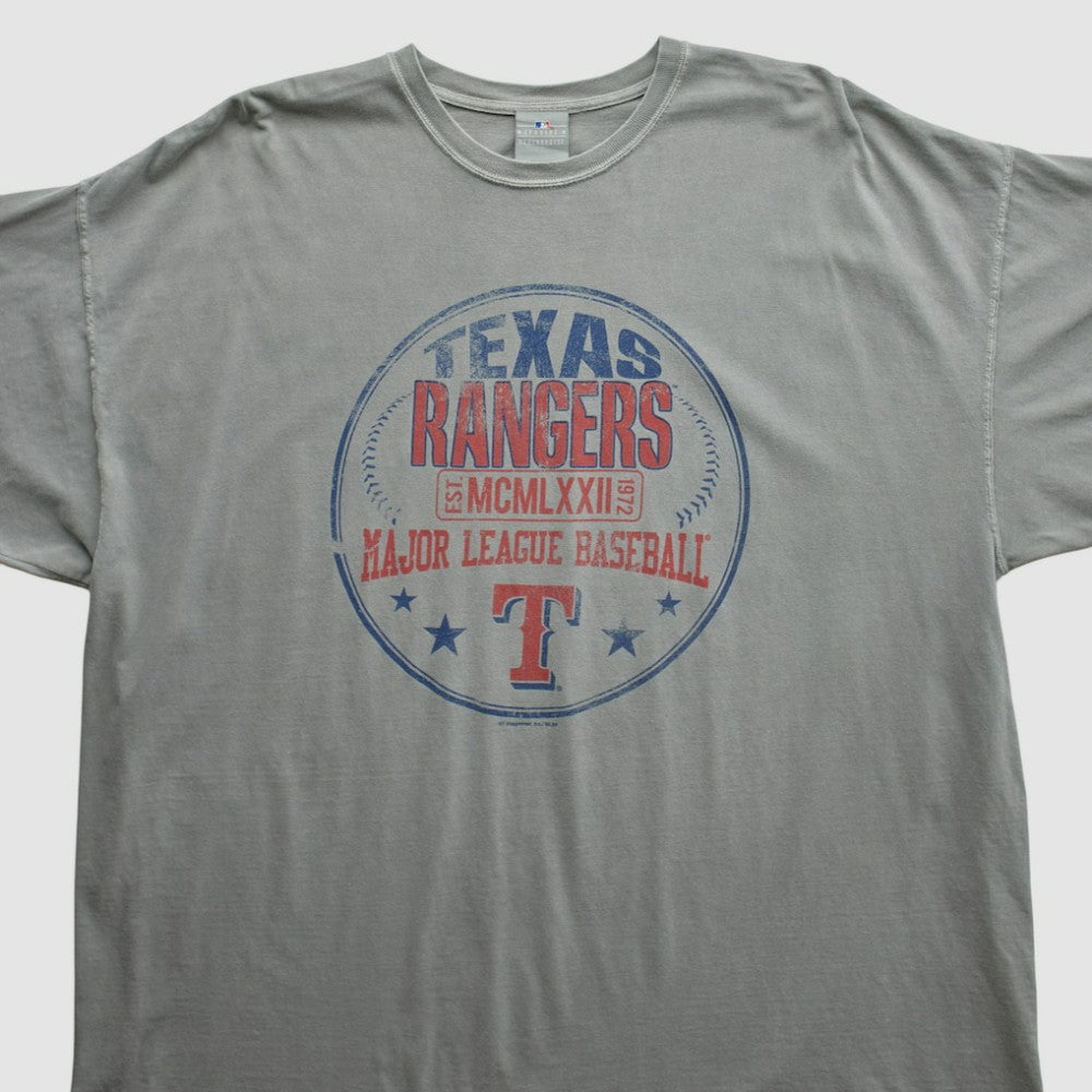 Texas Rangers MLB 2000s T-shirt - Gray - 2XVintage - Fanatics Sale