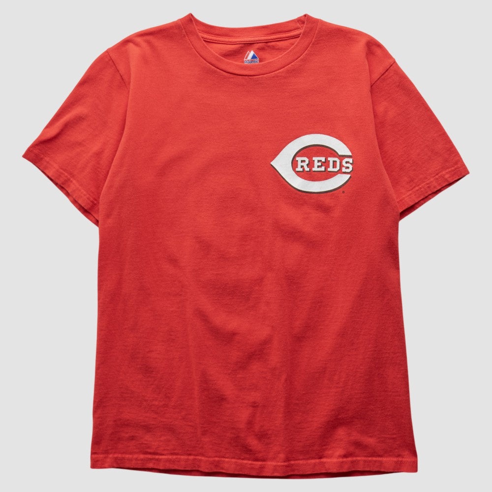 Cincinnati Reds Majestic 2000s T-shirt - Red - Vintage - Fanatics on Sale