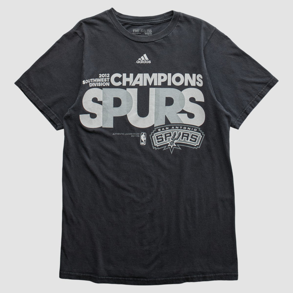 San Antonio Spurs 2012 T-shirt Black Vintage | Adidas US