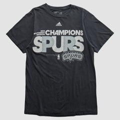 San Antonio Spurs 2012 T-shirt Black Vintage | Adidas US