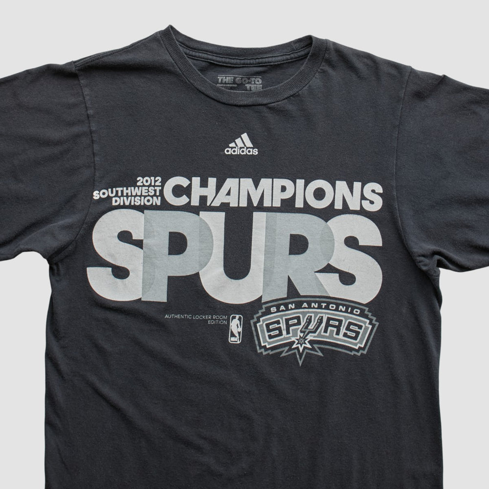 San Antonio Spurs 2012 T-shirt Black Vintage | Adidas US
