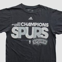 San Antonio Spurs 2012 T-shirt Black Vintage | Adidas US