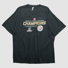 Fanatics Pittsburgh Steelers Alstyle 2010 T-shirt Black Vintage