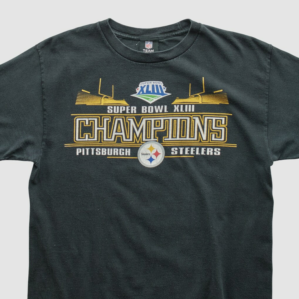 Fanatics Pittsburgh Steelers NFL 2009 T-shirt Black Vintage