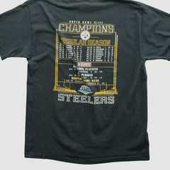 Fanatics Pittsburgh Steelers NFL 2009 T-shirt Black Vintage