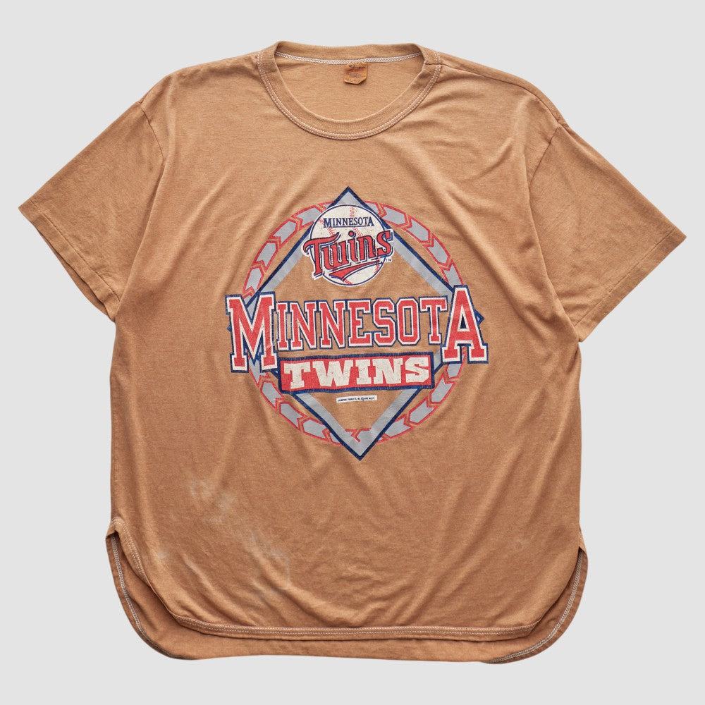 Minnesota Twins Champion 90s T-shirt - Tan - XVintage - Fanatics on Sale