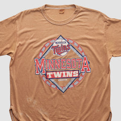 Minnesota Twins Champion 90s T-shirt - Tan - XVintage - Fanatics on Sale