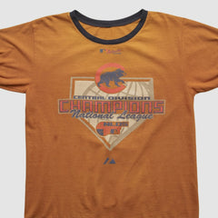 Chicago Cubs Majestic 2005 T-shirt - Orange - Vintage - Fanatics on Sale