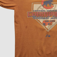 Chicago Cubs Majestic 2005 T-shirt - Orange - Vintage - Fanatics on Sale