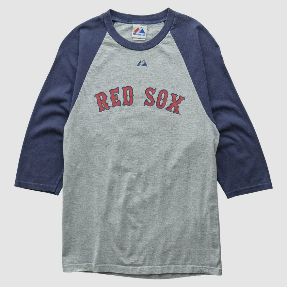 Boston Red Sox Majestic 2009 T-shirt - Heather Gray - XXVintage - Fanatics Discount