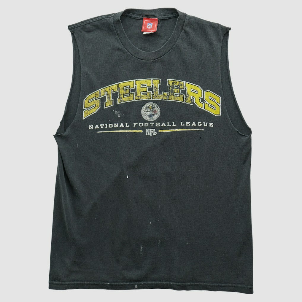 Fanatics Pittsburgh Steelers NFL 2000s Tank Black Vintage