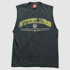 Fanatics Pittsburgh Steelers NFL 2000s Tank Black Vintage