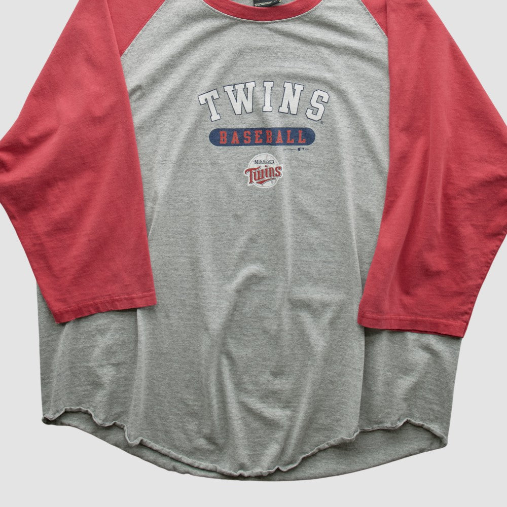 Minnesota Twins Gear For Sports 2000s T-shirt - Heather Gray - Vintage - Fanatics Lifestyle