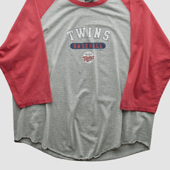 Minnesota Twins Gear For Sports 2000s T-shirt - Heather Gray - Vintage - Fanatics Lifestyle