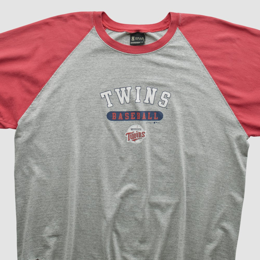 Minnesota Twins Gear For Sports 2000s T-shirt - Heather Gray - Vintage - Fanatics Lifestyle