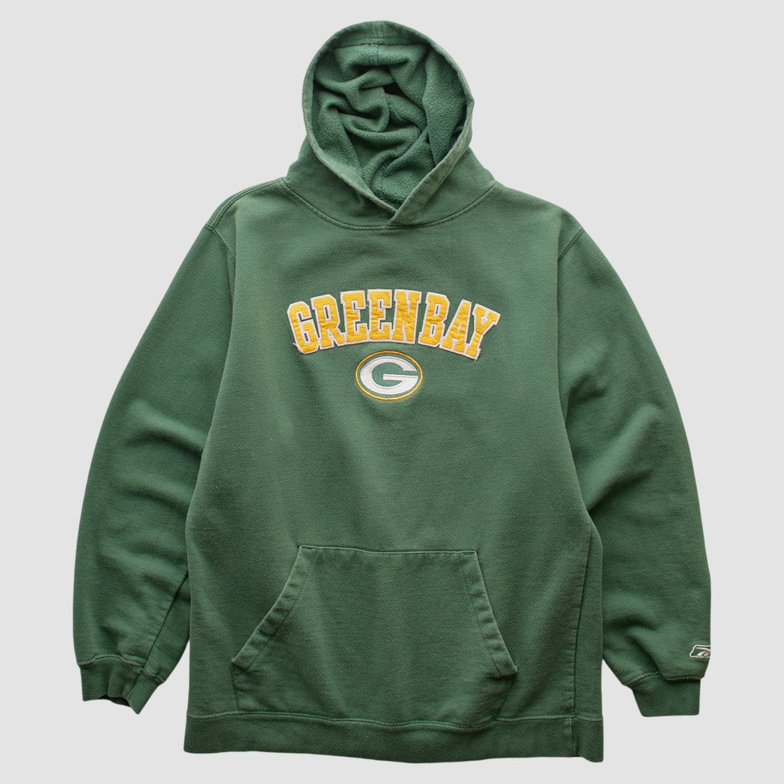 Fanatics Green Bay Packers Team Edition Apparel 2000s Hooded Pullover Sweatshirt Green Vintage