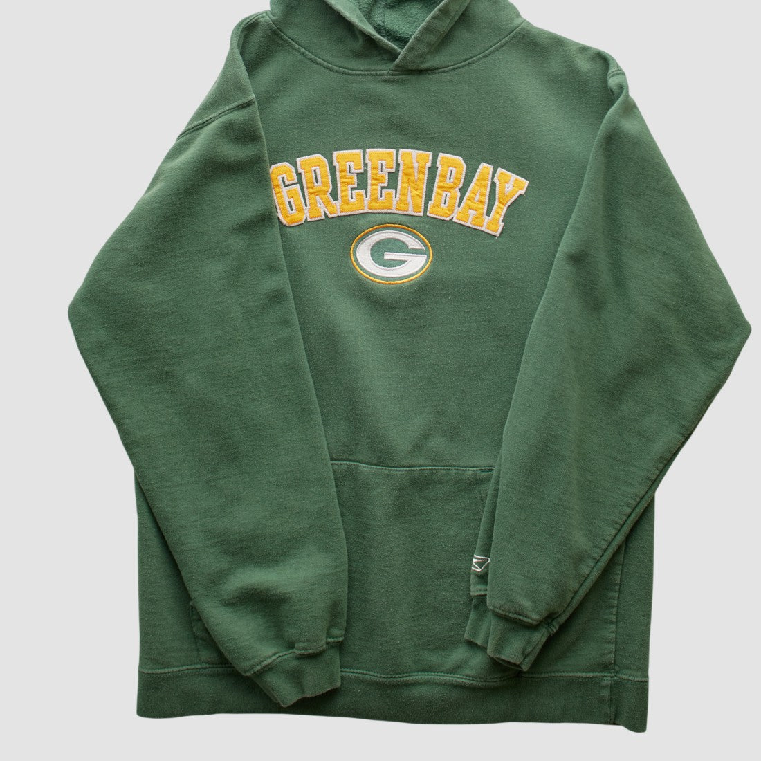 Fanatics Green Bay Packers Team Edition Apparel 2000s Hooded Pullover Sweatshirt Green Vintage