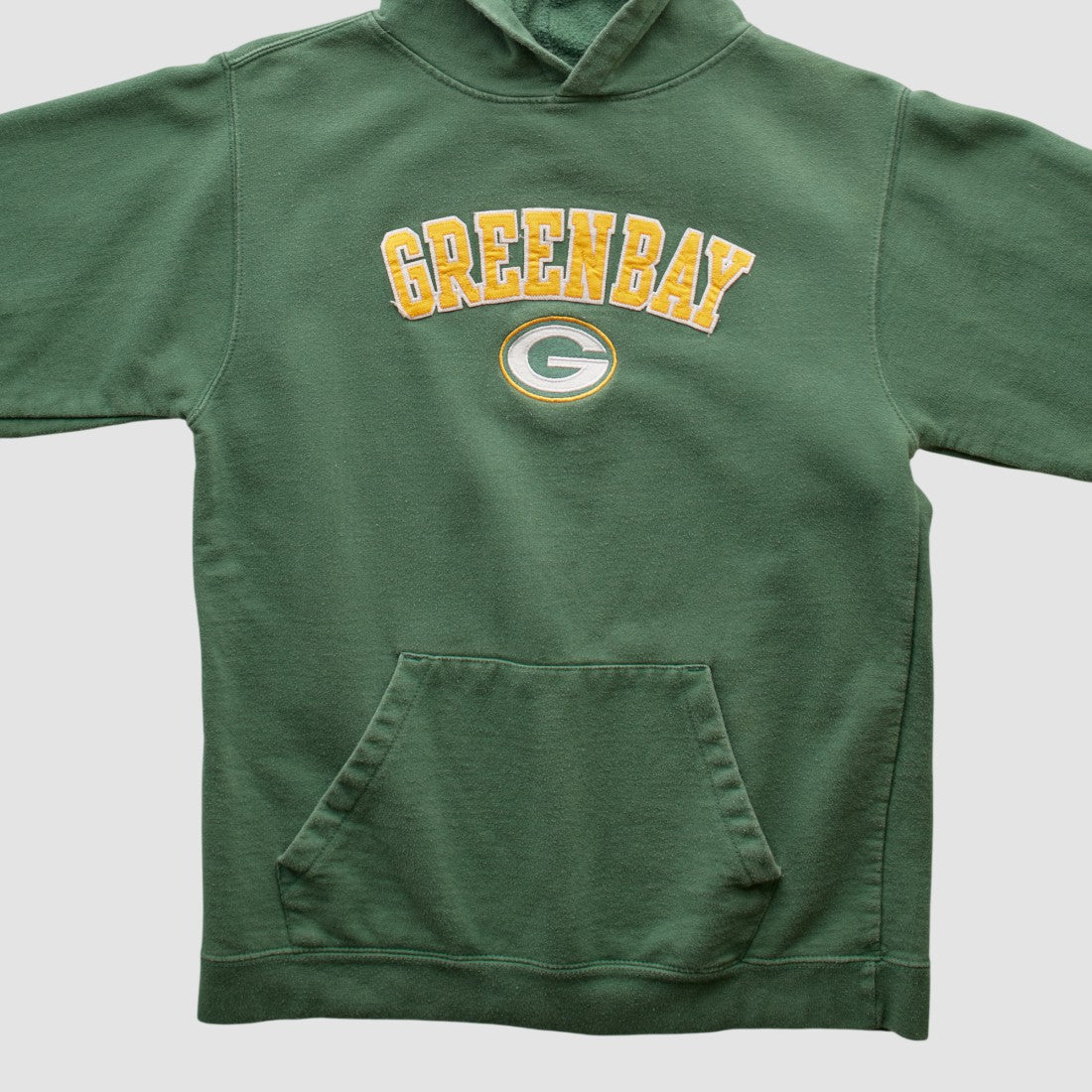 Fanatics Green Bay Packers Team Edition Apparel 2000s Hooded Pullover Sweatshirt Green Vintage