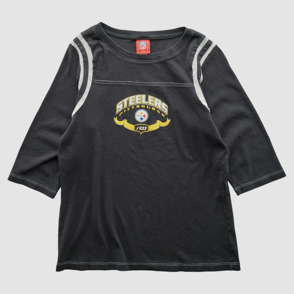 Fanatics Pittsburgh Steelers NFL 2000s T-shirt Black Vintage