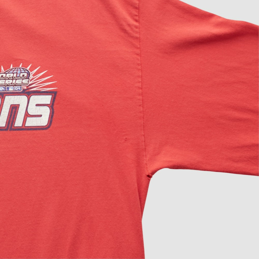 St. Louis Cardinals 2004 Long Sleeve T-shirt - Red - Vintage - Fanatics Discount