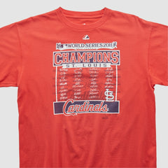 St. Louis Cardinals Majestic 2011 T-shirt - Red - Vintage - Fanatics Sale