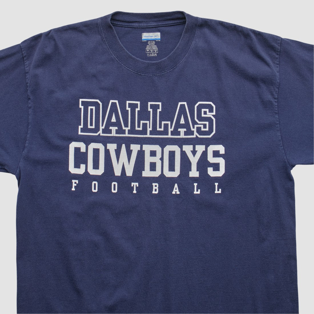 Fanatics Dallas Cowboys Reebok 2000s Long Sleeve T-shirt Navy Vintage