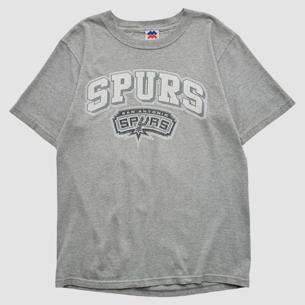 San Antonio Spurs Majestic 2000s T-shirt Heather Gray Vintage | Vintage discount
