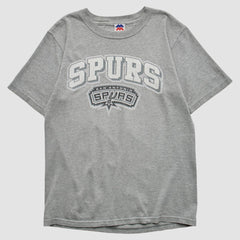San Antonio Spurs Majestic 2000s T-shirt Heather Gray Vintage | Vintage discount