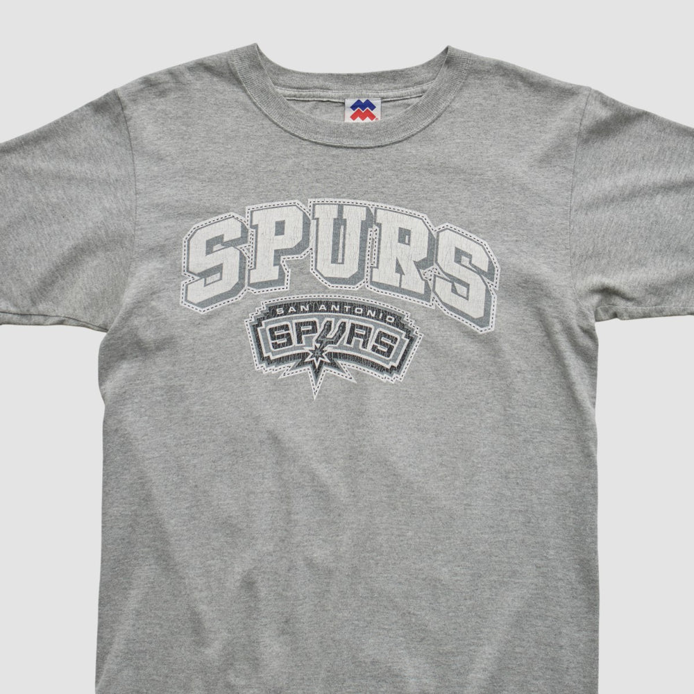 San Antonio Spurs Majestic 2000s T-shirt Heather Gray Vintage | Vintage discount