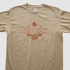 Boston Red Sox Genuine Merchandise 2000s T-shirt - Tan - Vintage - Fanatics on Sale