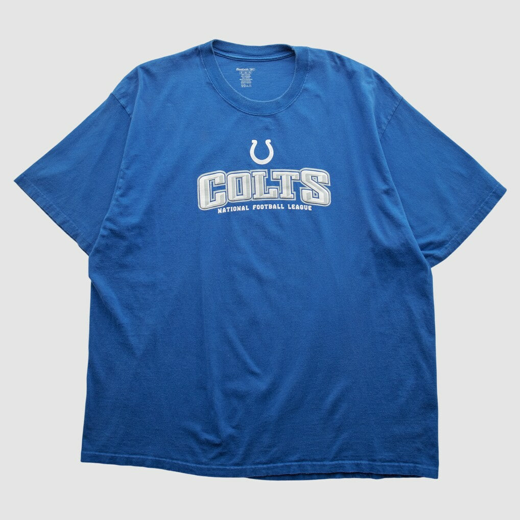 Fanatics Indianapolis Colts Reebok 2000s T-shirt Blue Vintage