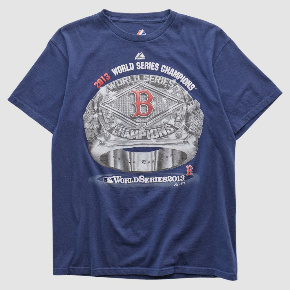 Boston Red Sox Majestic 2013 T-shirt - Navy - Vintage - Fanatics Sale