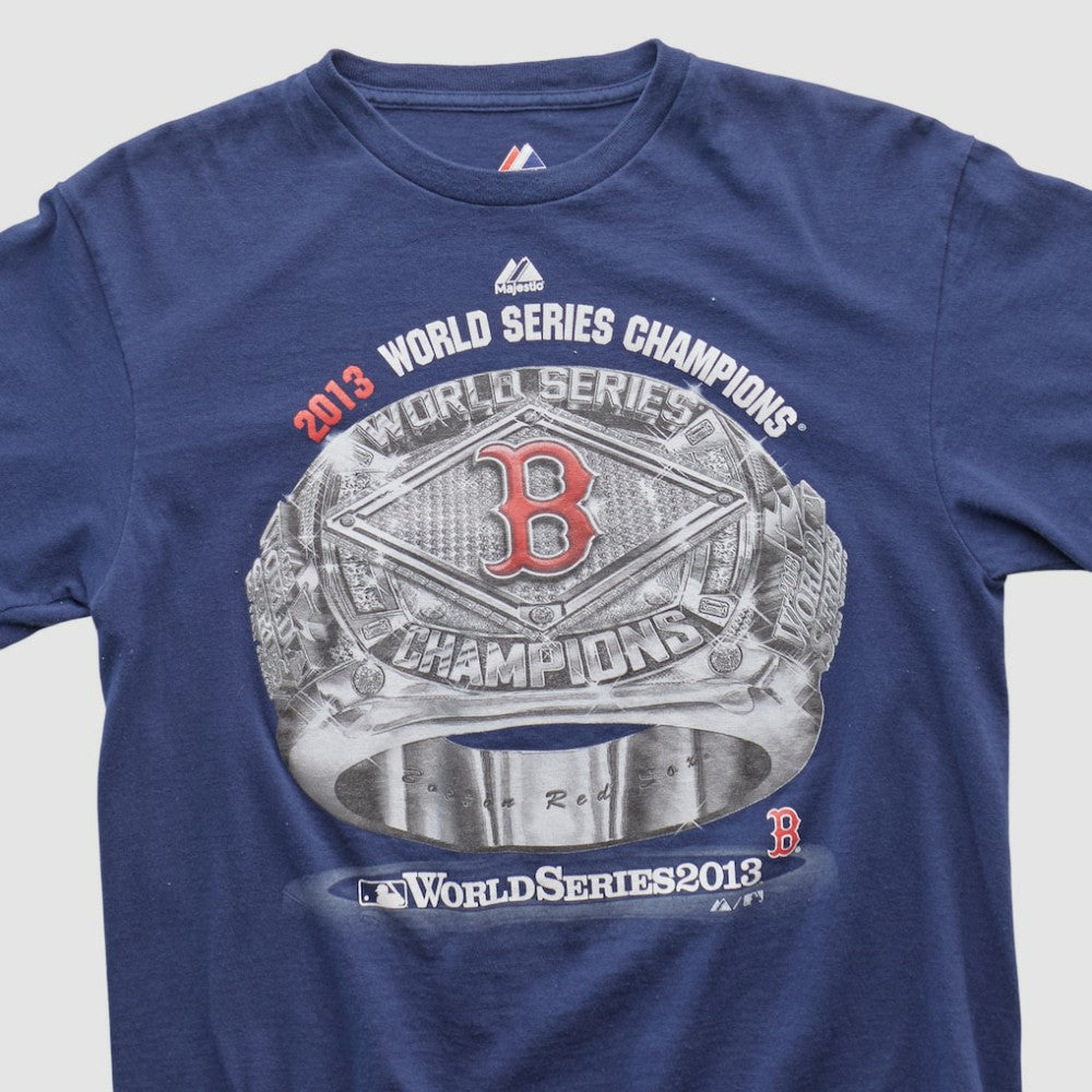 Boston Red Sox Majestic 2013 T-shirt - Navy - Vintage - Fanatics Sale