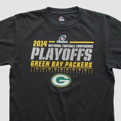 Fanatics Green Bay Packers Majestic 2014 T-shirt Black Vintage