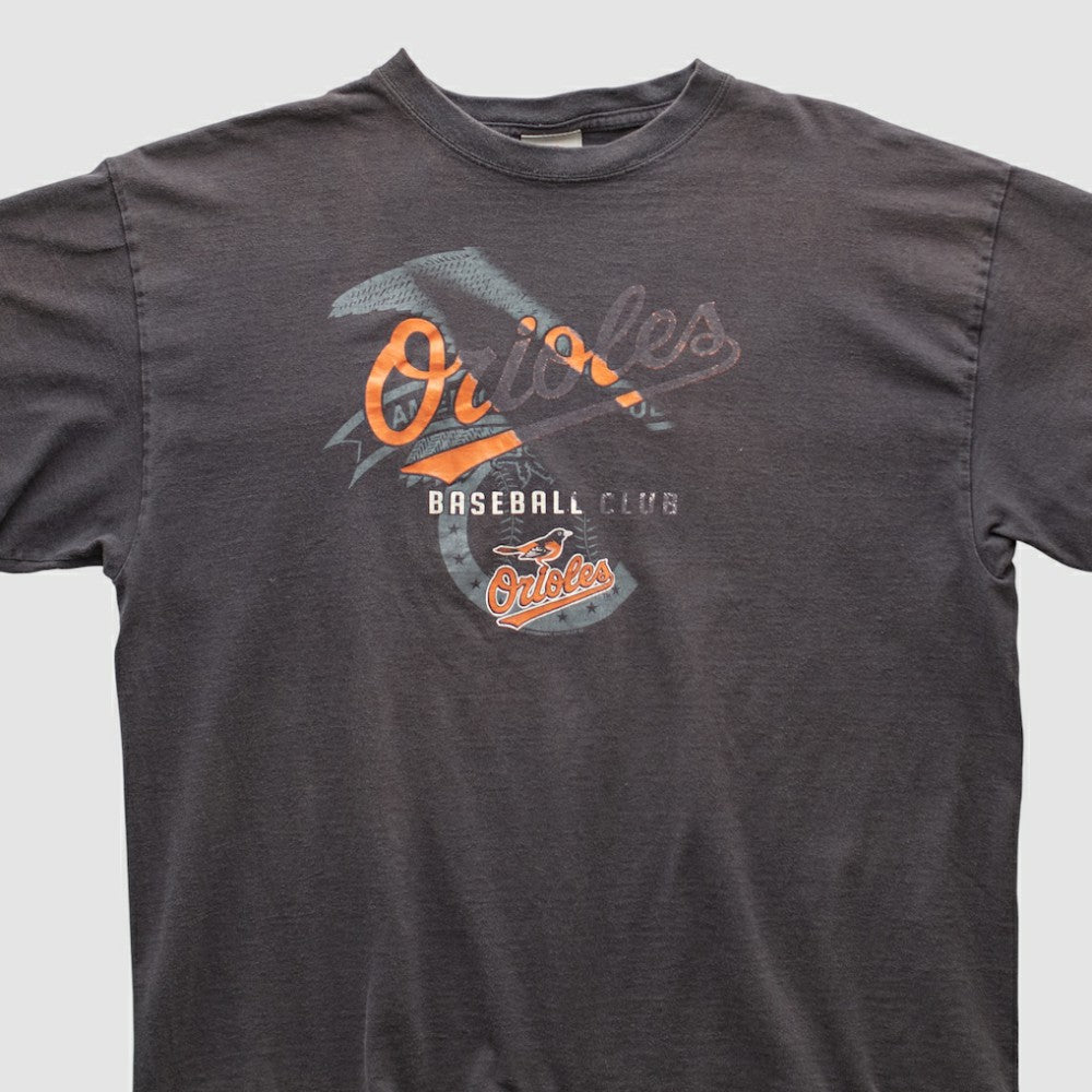 Baltimore Orioles Genuine Merchandise 2000s T-shirt - Charcoal - Vintage - Fanatics Online
