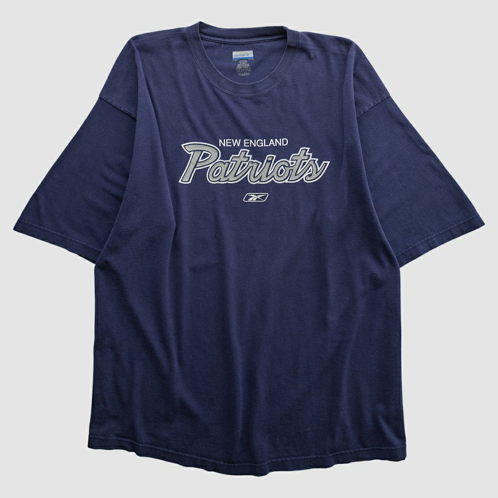 Fanatics New England Patriots Reebok 2000s T-shirt Navy Vintage