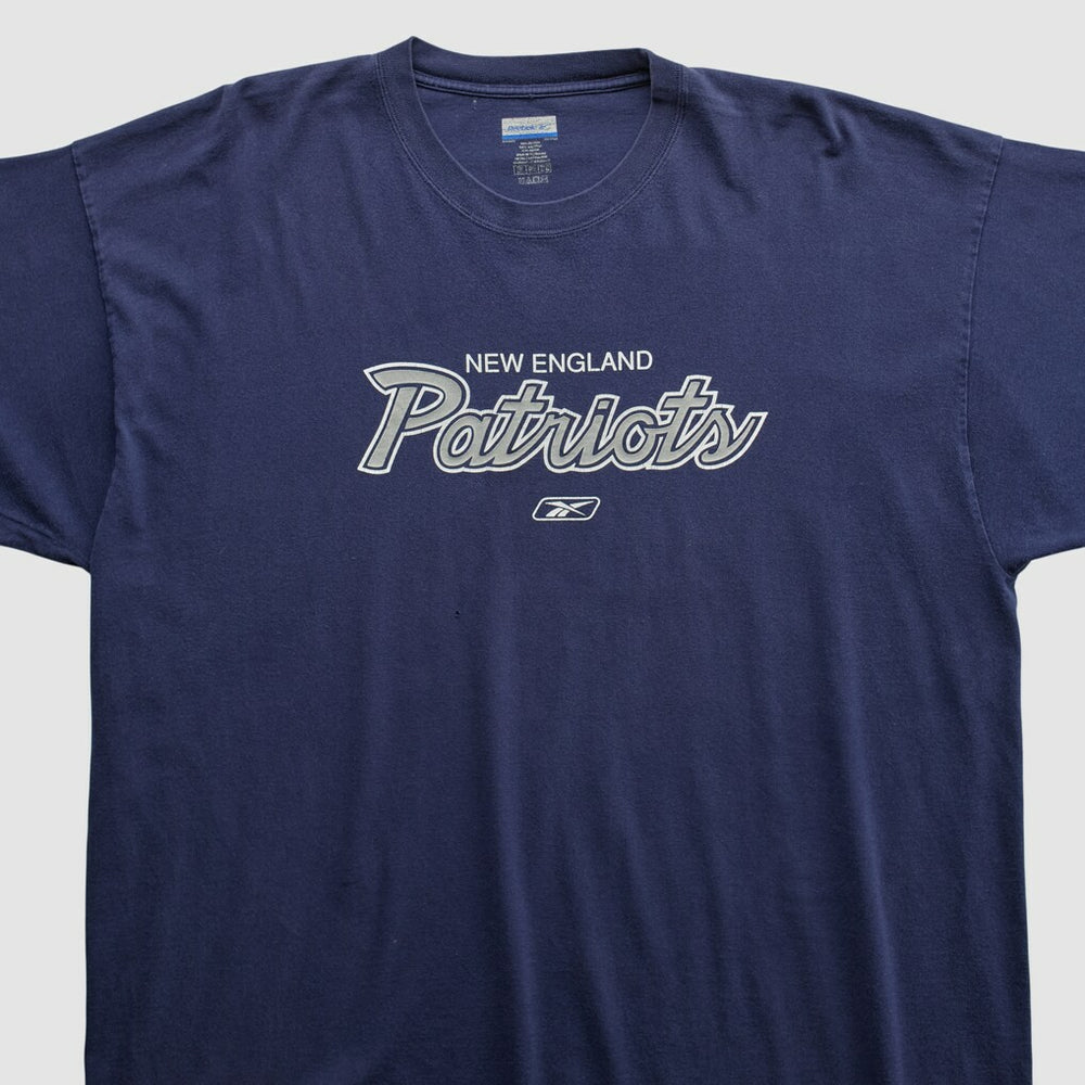 Fanatics New England Patriots Reebok 2000s T-shirt Navy Vintage