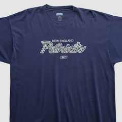 Fanatics New England Patriots Reebok 2000s T-shirt Navy Vintage
