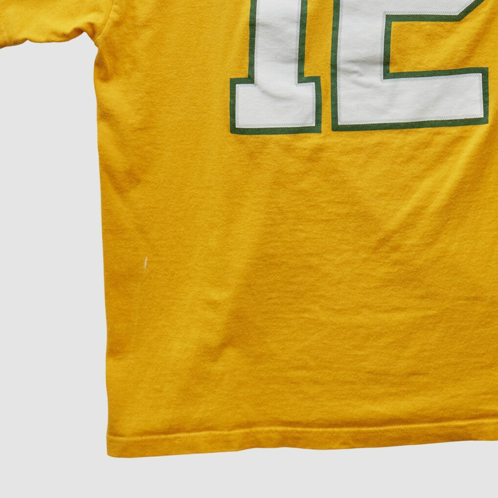 Fanatics Green Bay Packers NFL 2000s T-shirt Yellow Vintage