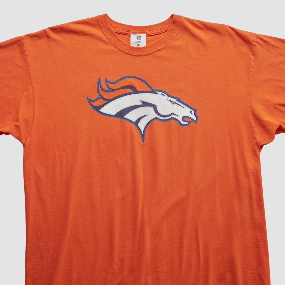 Fanatics Denver Broncos NFL 2000s T-shirt Orange Vintage